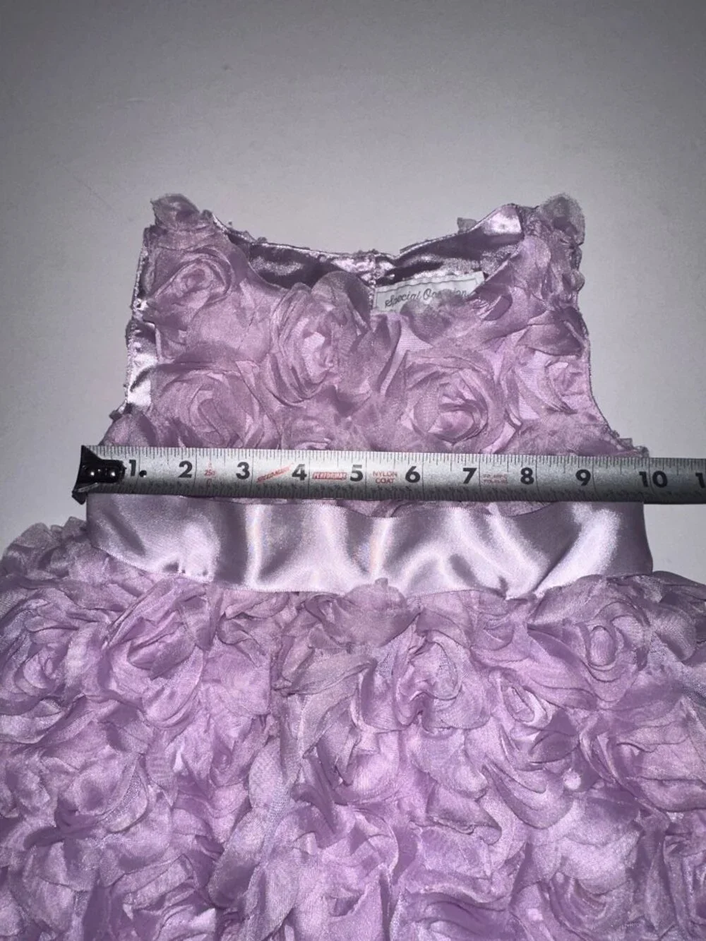 Gymboree Flower Dress Toddler Girls 2T Purple Excellent Special Occasion